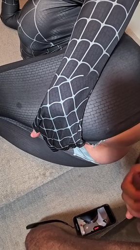 Black Spider Girl Anal Creampie Reveals Her Nasty Secret. Anal Destroyed by Big 8inch Dick