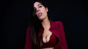 Hot brunette secretary gets boss's big load