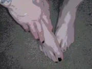 Trans Man Hairy Clit Worship,  Nipple Massage, Animation