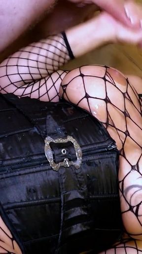 Full Real Amateur Gangbang with German Big Boobs Mature Dacada and Many Guys in her own flat   Clip 2