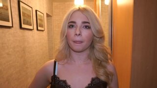 She does not have money so the debt collector screws her