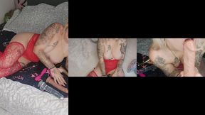 la fille de la mere noel s amuse avec tous ses joujoux et elle a adore ca