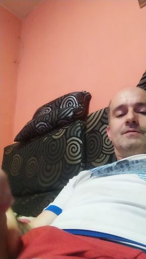 I'm going to make you suck it and all over my face