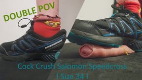 LittleShoes - Cock Crush Salomon Size 34 | 021C