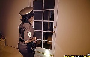 Bad cop black cock, Lela Star
