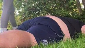 Trampling, Ballbusting and Degrading - Findom Femdom Paypig