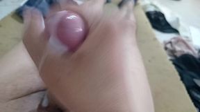 doble orgasmo jugando con mi polla