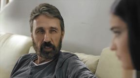 Pervert stepdad disciplines his bratty stepdaughter