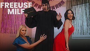 The Perks Of Graduation With Brooke Barclays, Vanessa Cage And Hazel Eyes