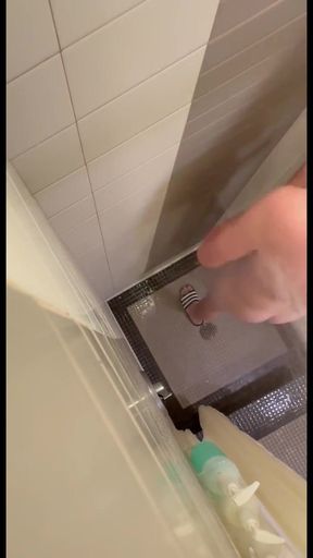 Showing off in the Gym Showers