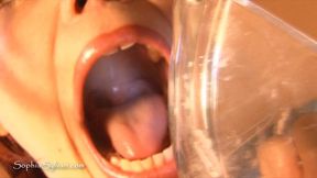 Checking My Mouth in The Mirror: Sophia Sylvan Lip Fetish (2012)
