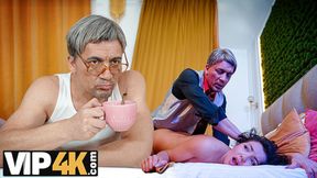 Old man cheats on wife with teen's body