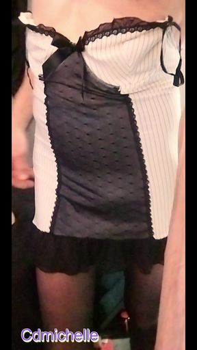Cdmichelle Wearing Pantyhoes