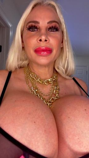 Stripping out of my sexy black sheer bra and mini leather skirt