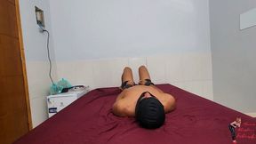 Face sitting, Pietra Hunter and Slave, Cam by Manu, FULL HD