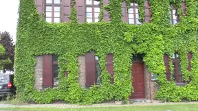 Filthy nun gets fucked outside near church