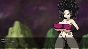 Super slutz tournament 2 - Roshi Fucking Caulifla's fat ass from Dragon Ball Super