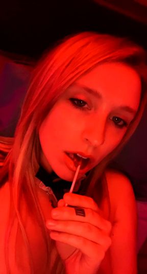 Teeny bopper shows off her tits on OnlyFans