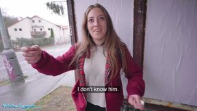 Public Porn Spanish Punk babe Venom Evil fucked in public