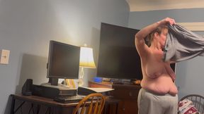Sucking Stepson in Law Until I Gag on His Cum and Swallow 2 Big Loads!