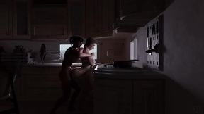 fucking in kitchen hentai
