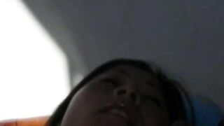 DAGFS - Real Asian gf Courtney sliding dildo