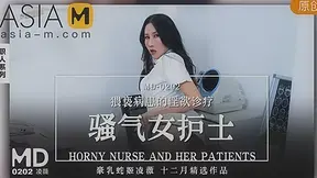 The Lewd Nurse MD-0202 / 骚气四溢白液天使 MD-0202 - ModelMediaAsia