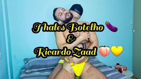 macho estilo arabe e muito gato dando o cu de calcinha amarela - foda completa