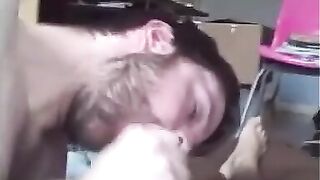 Amateurs Share Passionate Oral Sex & Facial in Home Made Video