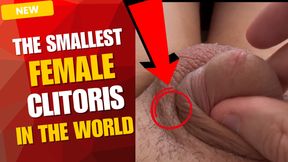 The smallest female clitoris