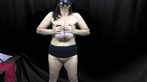 Milky Tits Tied and Teased