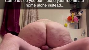 Cheating GF fucks roommate POV