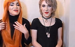 Transformed into a beautiful ginger girl