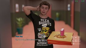 Steps of Debauchery by Fooxied - Having Sex on the Bar, Pizza Delivery Guy Has a Lucky Day 27