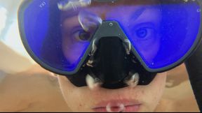 Snorkelling fun and games