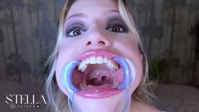 Teeth Fetish Extreme Close-up Dental Examination