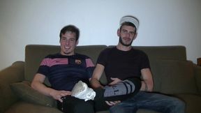 Zeus Vargas fucked by Max for gay porn shoot bareback
