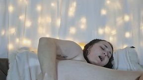 Double Headed Dildo Masturbation DP