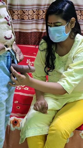 Key moment from "Hot Desi Step Sister Sneaks In - Bengali Fantasy Gets Dirty"