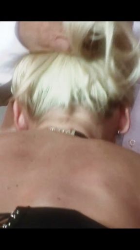 HORNY GIRLS STROKE THEIR CLITS THEN FUCK WITH LONG DILDOS   Clip 1
