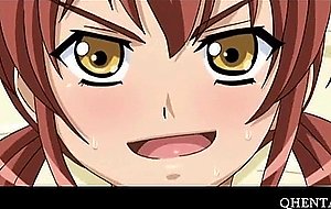 Anime cutie wrapped in tentacles and fucked