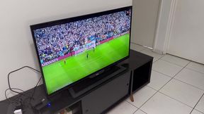 fui assistir um  fut  na casa do primo hetero !!! alem da taca ganhei o cuzinho dele !!!!