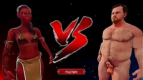 Ethan Amanda Clash in Nude Combat – A Steamy 3D Showdown Revisited
