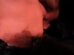 Public cock sucking at a concert