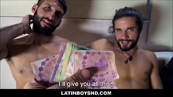 Straight Hot Latin Backpackers Paid Cash To Fuck Each Other - Sebas, Ramiro