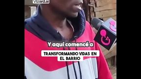 Transformando vidas en el barrio #cantante #apoyo #chiclenoticias #superacion #elchicletv