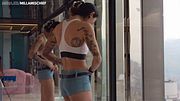 MILLA MISCHIEF TESTS TIGHT SKIRTS IN BOLD PETAL TRIES
