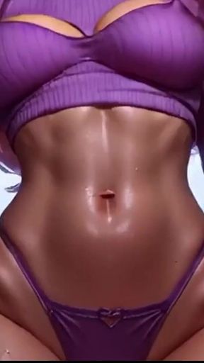 Perfect Big Boobs and Cameltoe Pussy Tease