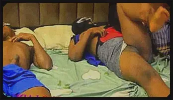 Intense Threesome with Ebony Beauties