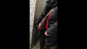 petite exhib rapide a ikea avec un abonne tres tactile ...hhummmm il y avait ...